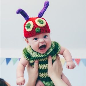 Handmade Very Hungry Caterpillar Costume